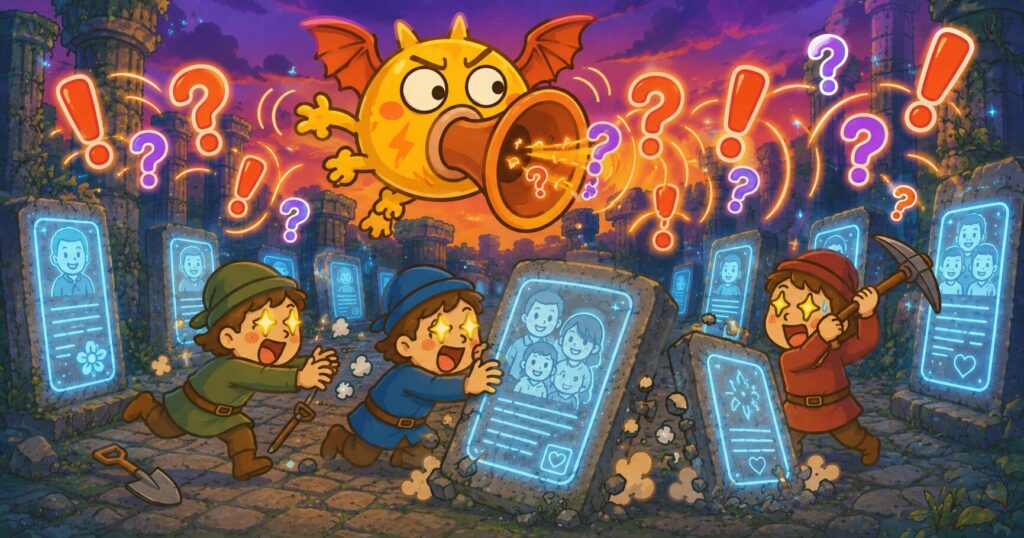 魔物現る