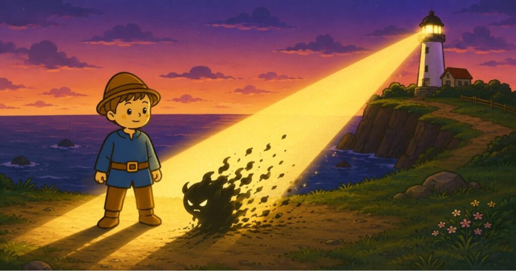 消えていく魔物