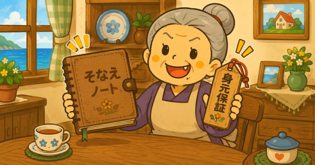 ドヤ顔の、ばあちゃん