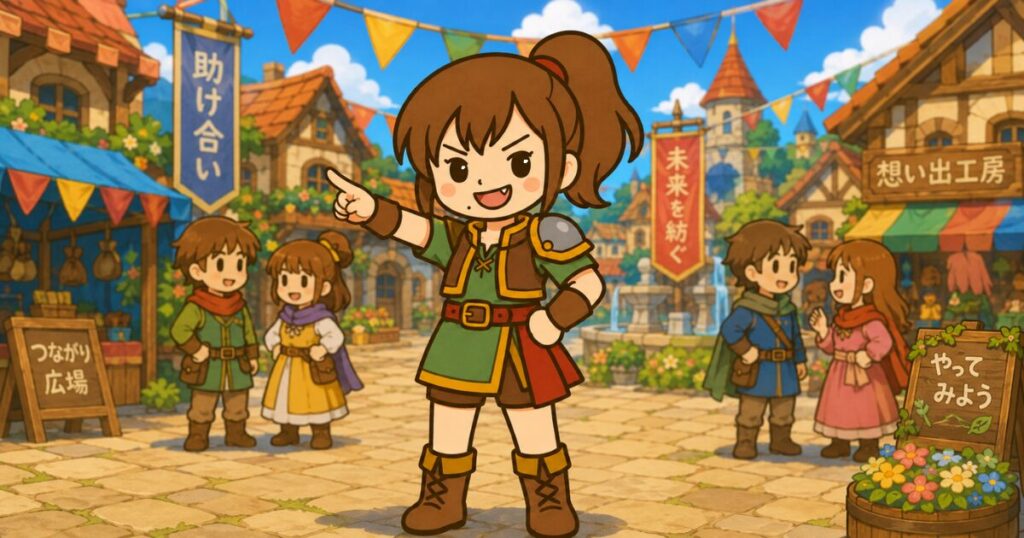 八重歯の女の子