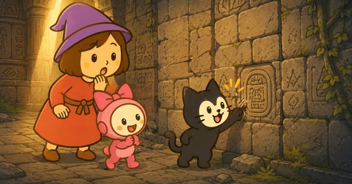みうらが何か発見