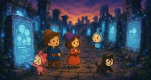 遺跡の光景
