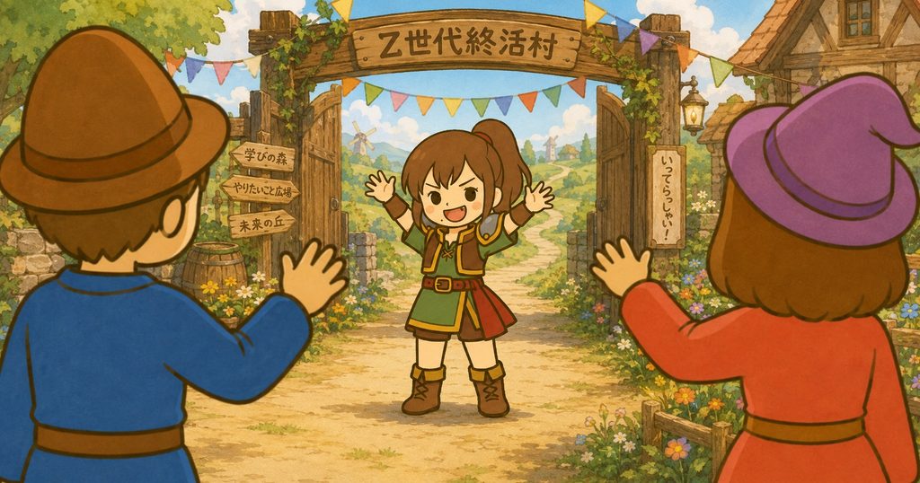 みらが見送っている